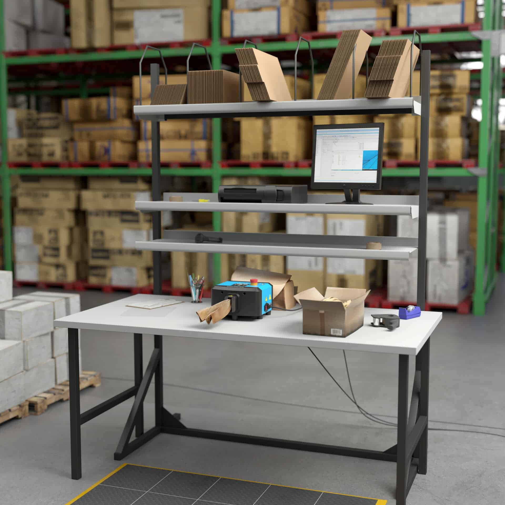 Packaging environment FillPak Mini front right